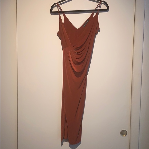 Donna Mizani x ROVOLVE Leona Dress in Copper - Picture 3 of 5